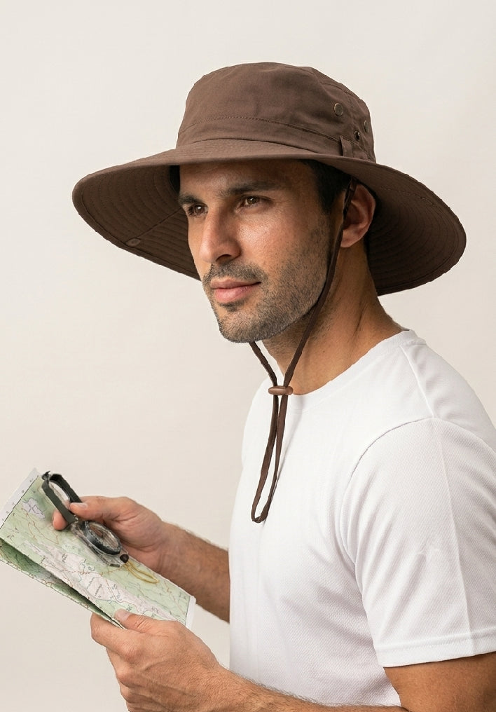 Mens Wide Brim Sun Hat UPF50+ (FREE TODAY)