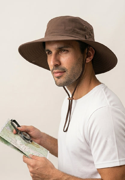 Mens Wide Brim Sun Hat UPF50+ (FREE TODAY)