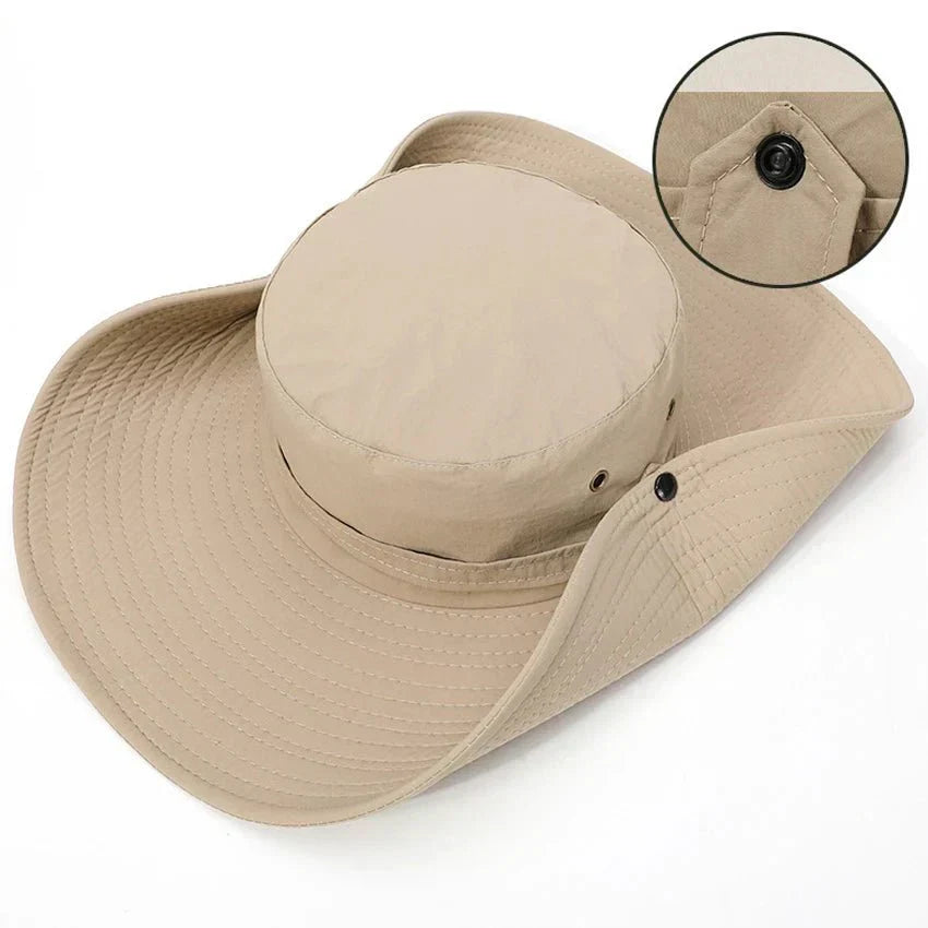 Mens Wide Brim Sun Hat UPF50+