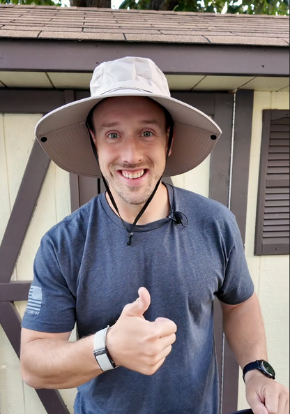 Mens Wide Brim Sun Hat UPF50+
