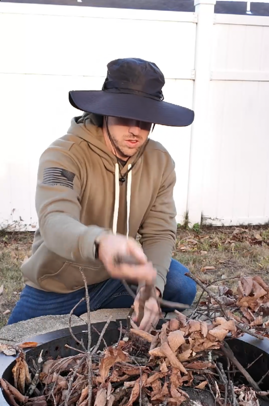 Mens Wide Brim Sun Hat UPF50+ (FREE TODAY)