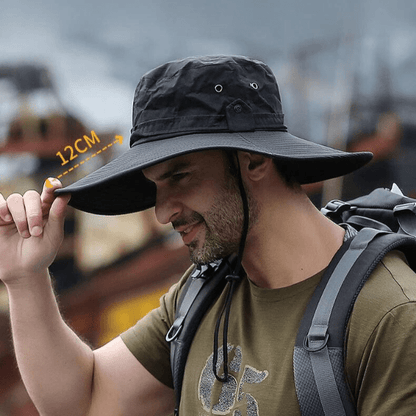 Mens Wide Brim Sun Hat UPF50+
